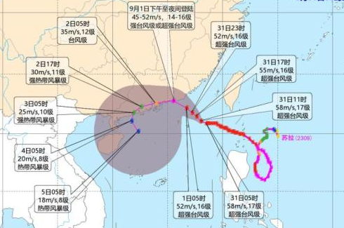 臺(tái)風(fēng)蘇拉來襲，華南港口碼頭暫停作業(yè)！